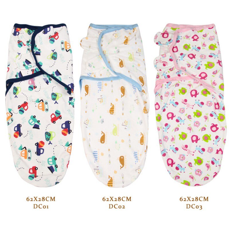 Babies Sleeping Bags Newborn Baby Cocoon Swaddle Wrap Envelope Cotton 0-3 Months Baby Blanket Swaddling Wrap Sleepsack