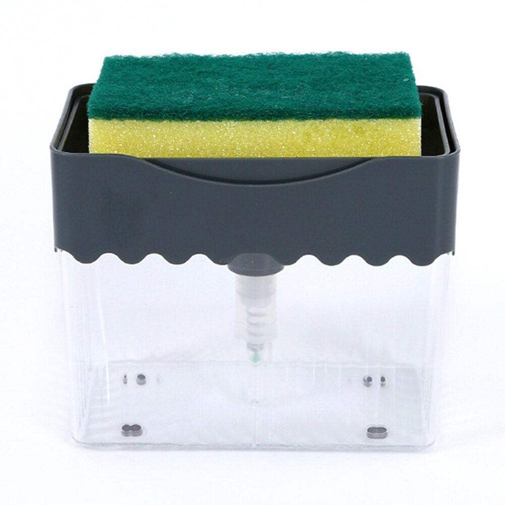 Hand Press Liquid Soap Pump 2 in 1 Automatic Soap Dispenser for Kitchen Bathroom Soap Organizer Kitchen Cleaner Tools