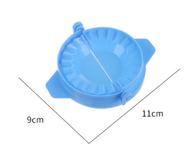 Moule en plastique multifonction pour raviolis chinois, coupeur de ravioles, moule presseur d&#39;emballage, cuisine, coupe-pâtisserie, accessoires de cuisine: blue