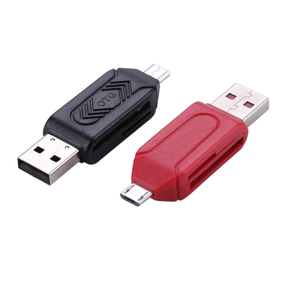 Lettore di schede USB 2.0 SD TF OTG adattatore per scheda di memoria intelligente lettore di schede USB 2.0 lettore di schede SD lettore di schede di memoria per Laptop