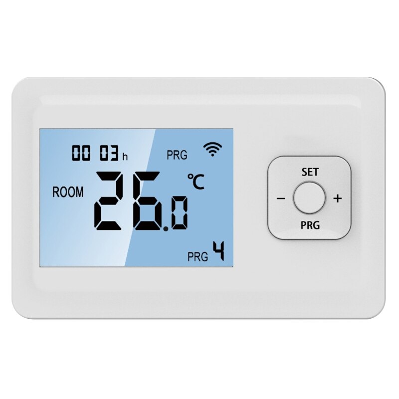 Digital Wifi Heating Thermostat Programmable Wall-mounted Wireless Controller: Default Title