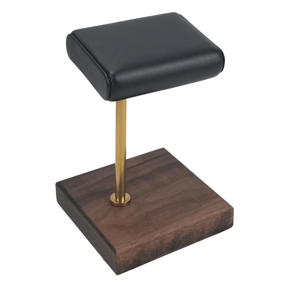 Marmer En Pu Lederen Horloge Houder Stand Opbergdozen Case Horloge Vitrine Sieraden Organisator: StyleA-7