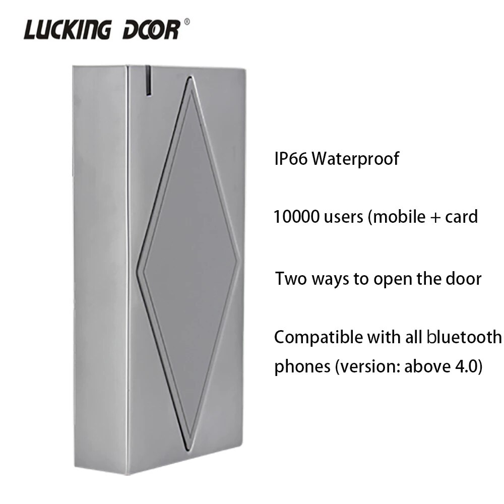 S5 Bluetooth Metal Case IP66 Standalone Toegangsco... – Grandado