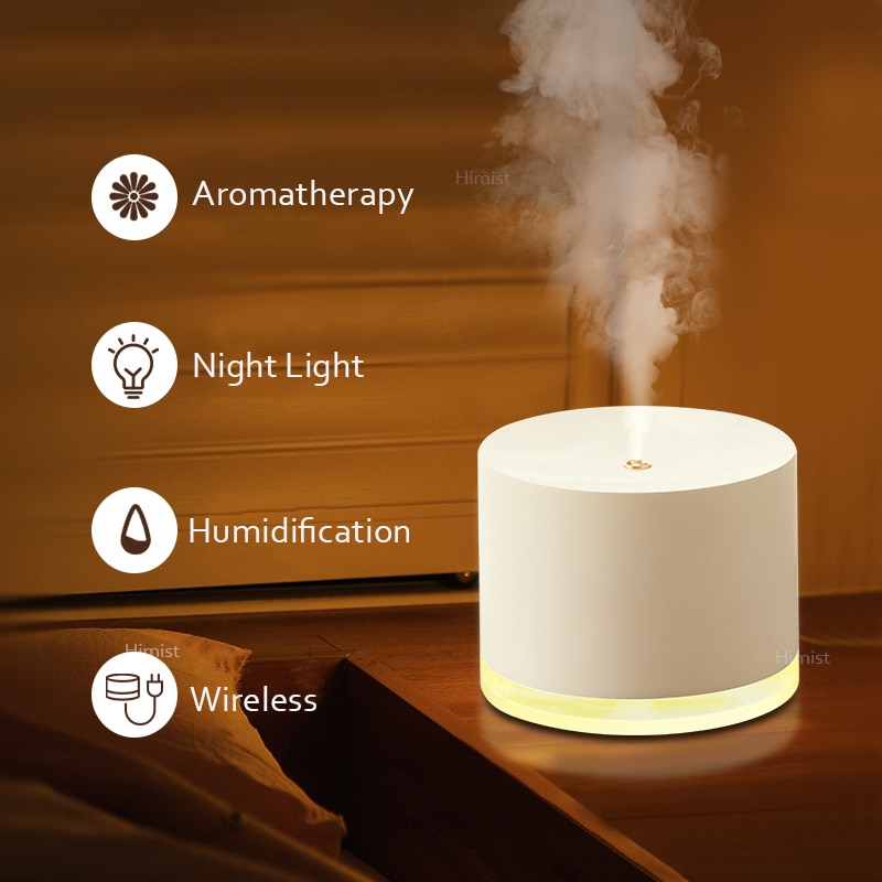780Ml Draadloze Luchtbevochtiger 2000Mah Batterij Oplaadbare Humidificador Fogger Draagbare Water Diffuser Luchtreiniger Mist Maker