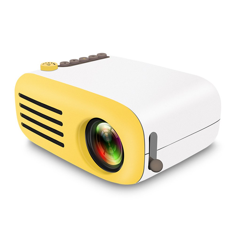 , Mini proyector Yg200, proyector Led portátil para el hogar, compatible con proyector pequeño Hd 1080 P, tamaño de proyección de 20-60 pulgadas