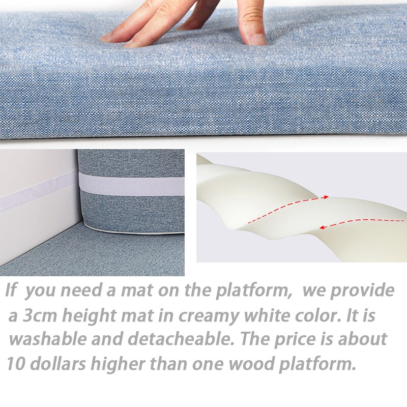 Kattenboom, kattenmeubel, kattenflat, kattenkrabpaal, kattenmuurmeubel, kattenklimboom: Een romige mat