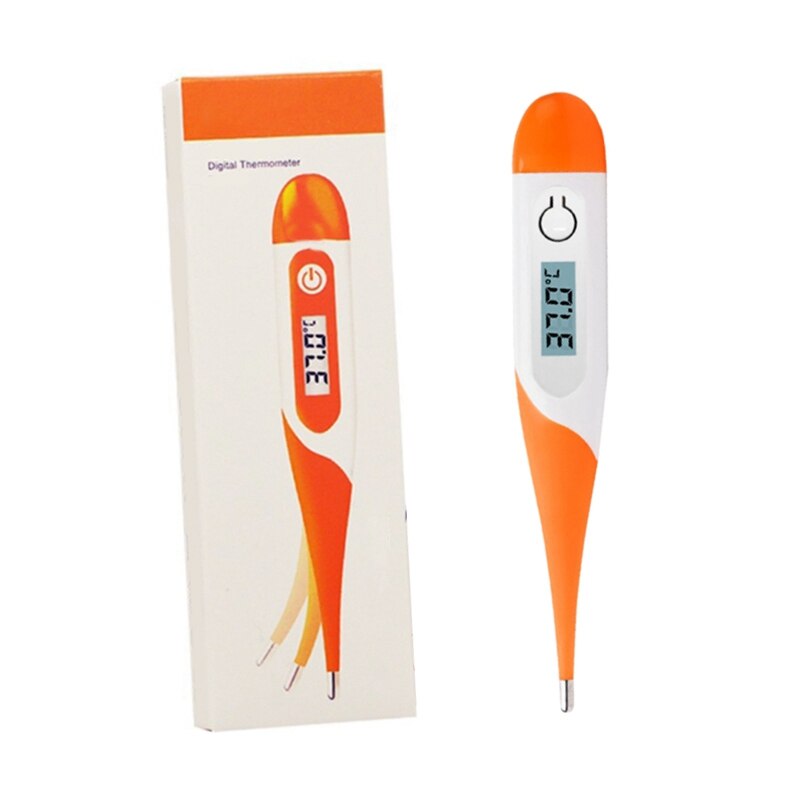 Thermomètre Numérique Liavince Avec Alarme Fièvre - Étanché Oral Rectal Aisselle - Pointe Flexible Pour Bébé Enfant Adulte