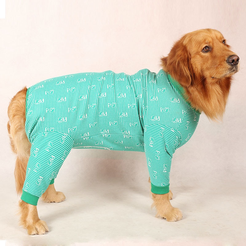 Big Dog Pajamas Jumpsuit Large Dog Clothes Bog Girl Dog Clothing Golden Retriever Husky Labrador Samoyed Pet Outfit Jumpsuit