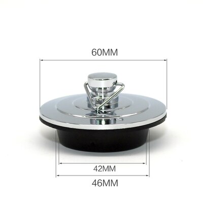 Chrome Bath Tub Drain Bathroom Sink Basin Bathtub Stopper Plug Bathtub Accessory shower Drain Plug