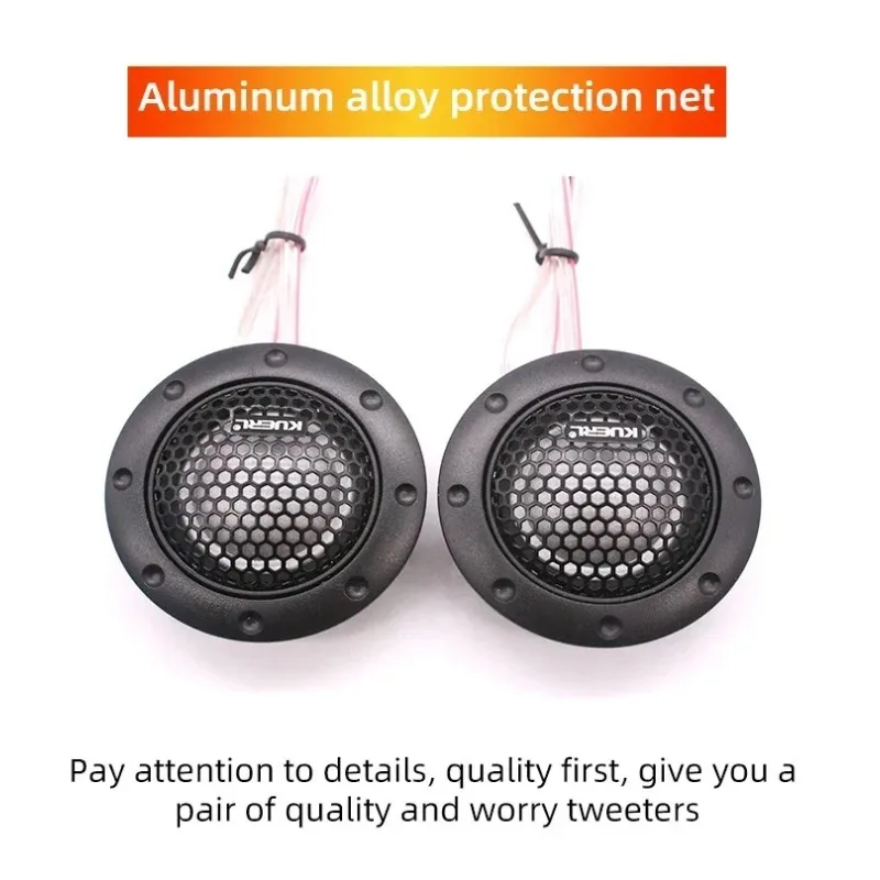 Bildiskant bilhøjttaler universal højeffektiv højttaler superhøjttaler lyd bildiskantsæt