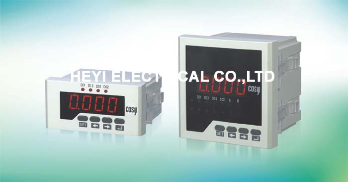 Single phase digital power factor meter COS power factor indicator COS meter LED HY-H