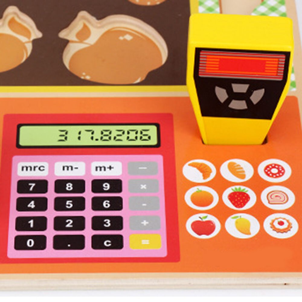 Kinderen Simulatie Fruit winkel Speelgoed Houten Fruit en Groente Combinatie Snijden Speelgoed Meisjes Kassa Speelgoed Vroege Onderwijs Speelgoed