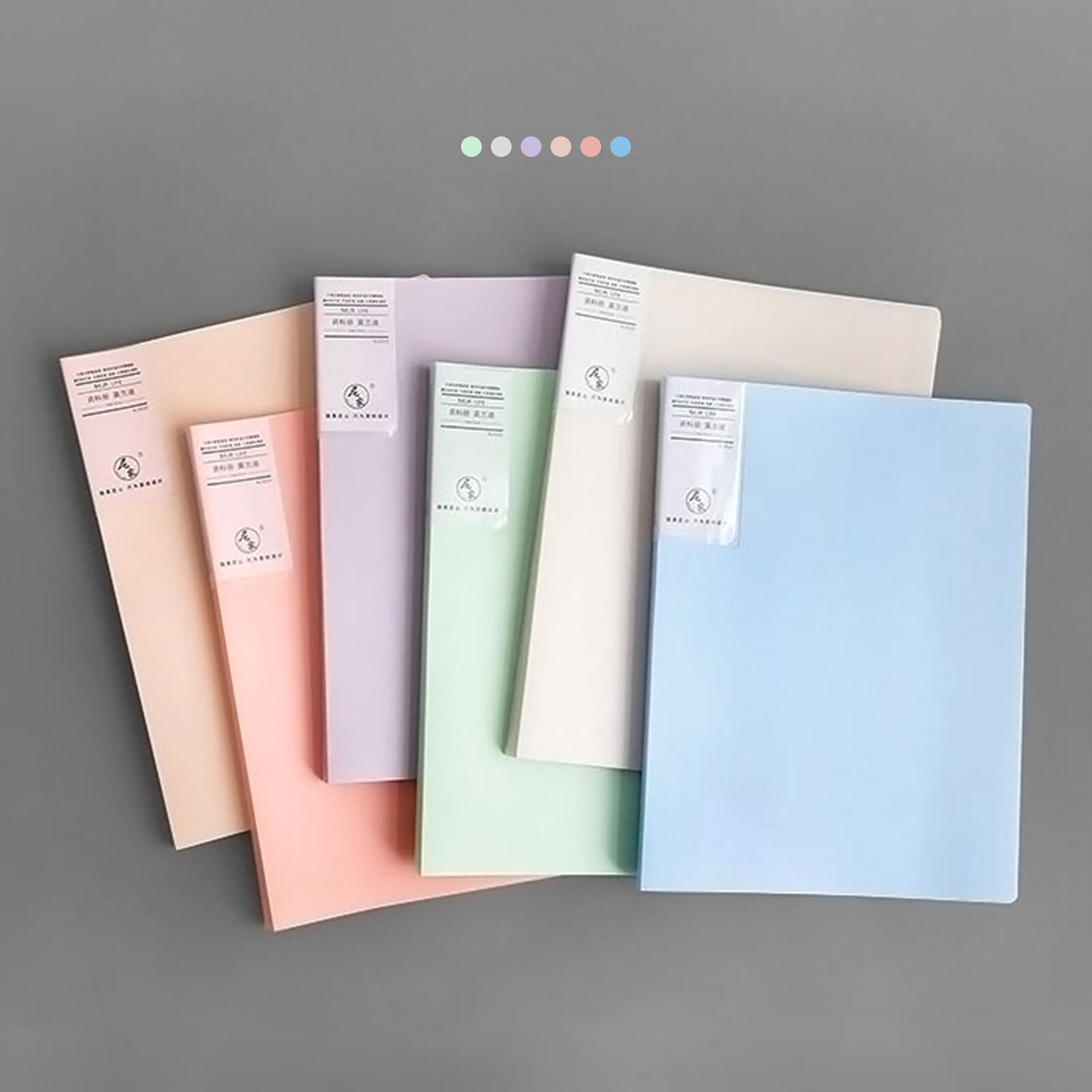 A4 Size Presentation Book Display Book Document Organizer Waterproof with 30-Pocket Sheet Protector for Business Office School