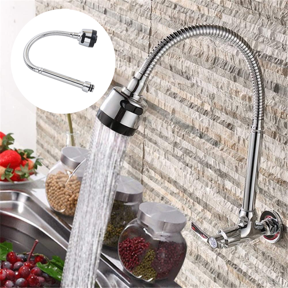 Buse d'extension de robinet de cuisine à double trou, robinet d'économie d'eau, accessoires d'évier, rotation à 360 °, F/05