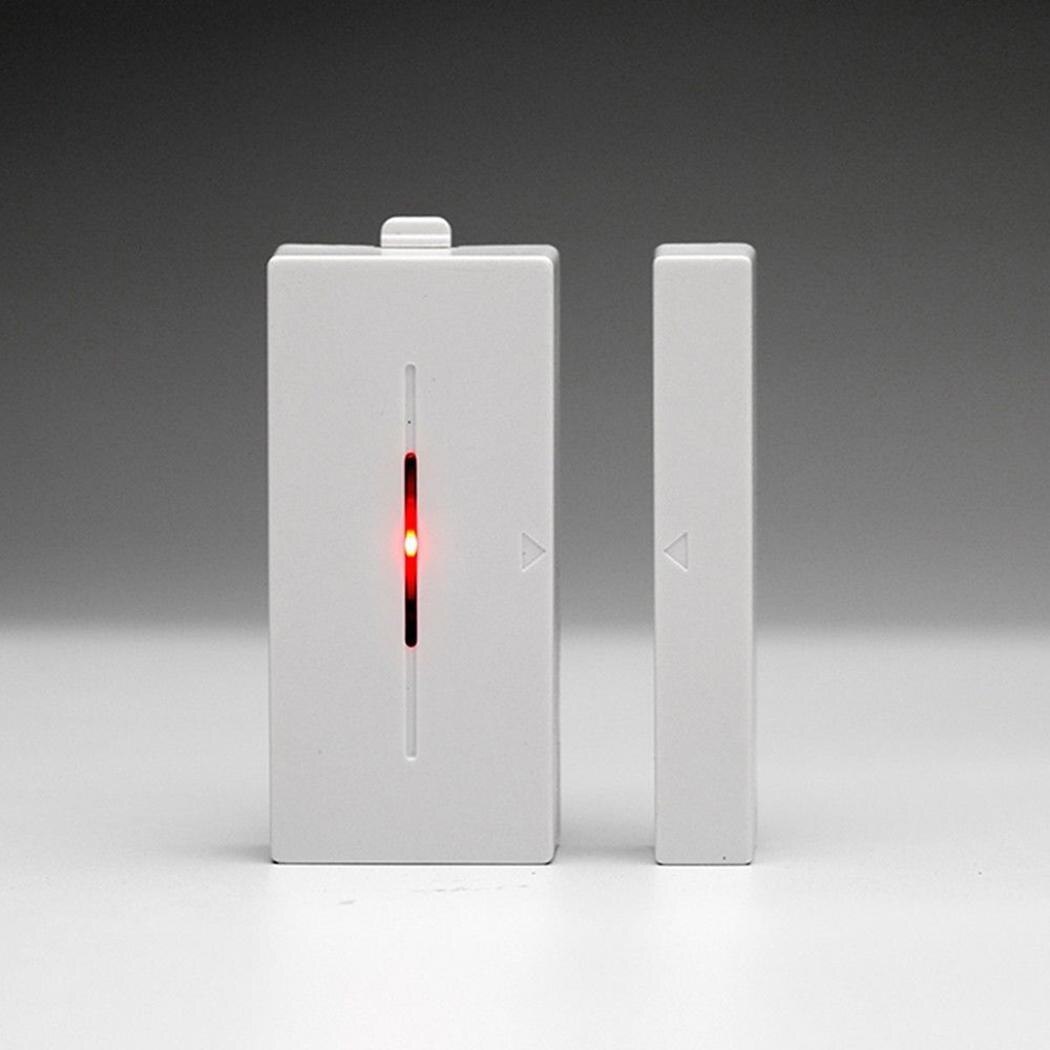 Wireless Magnetic Home Door Window Sensor Detector Security 1A 433.92MHZ 10mA Burglar 12V White Alarm