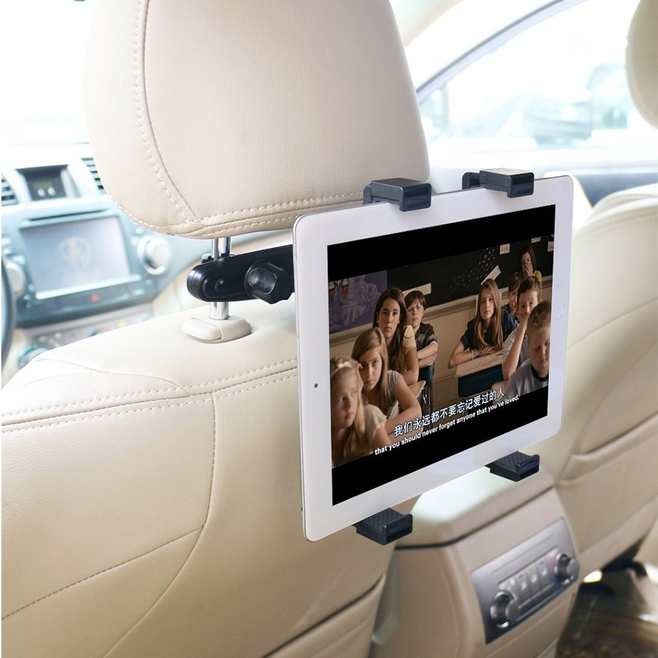 Soporte para Tablet de coche Tendway para Ipad 2/3/4 Air Pro soporte para coche soporte de rotación 360 asiento trasero soporte de mano Universal