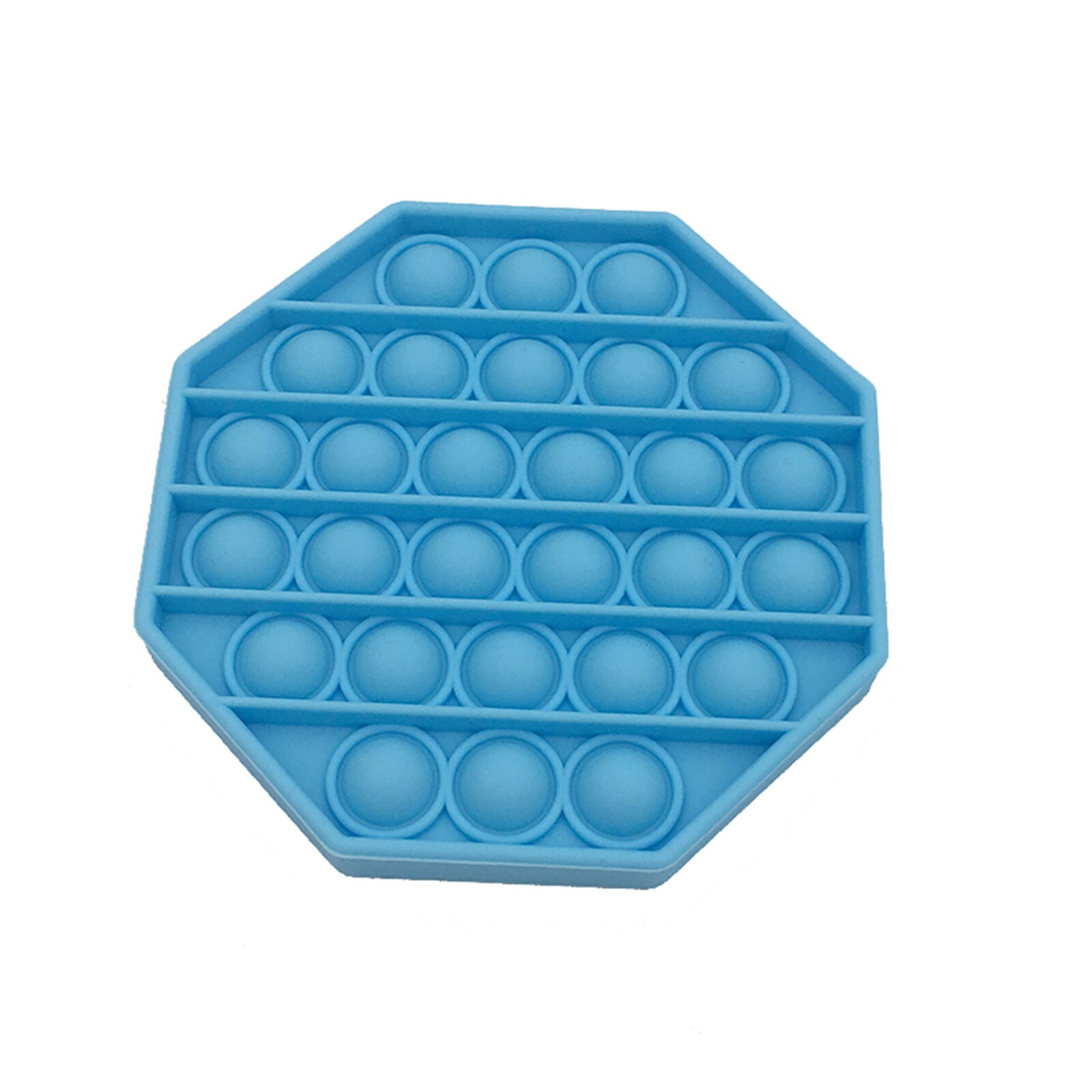 1x Push Pop Pop Blase Sensorischen Zappeln Spielzeug Stress Relief Spezielle Bedürfnisse Stille Klassenzimmer: dark blue