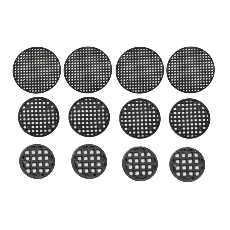 Plastic Flower Pot Mesh Pad Bottom Grid Mat Prevent Soil Loss Leak-proof Pad Anti-corrosion Breathable Net For Office Decoration