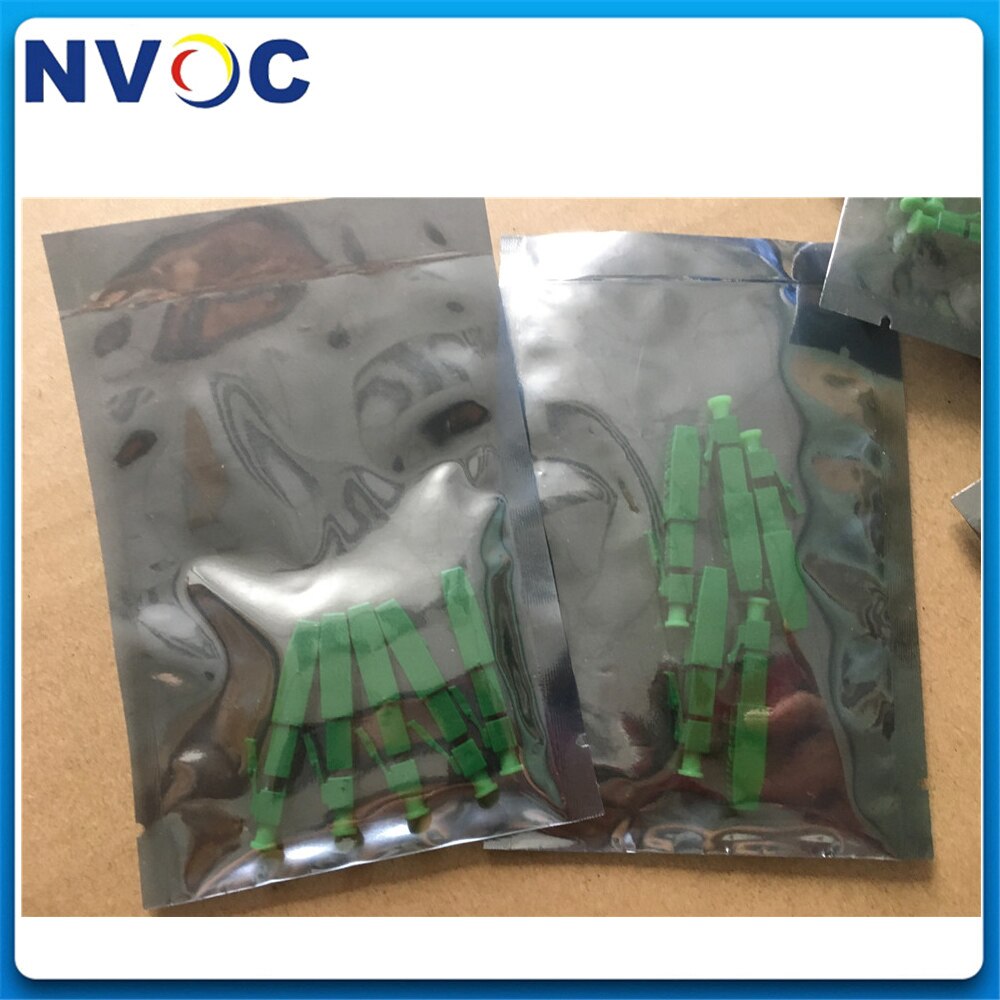 conector de fibra óptica, conector rápido LC/APC, APC, empalme en frío, 10 unids/bolsa