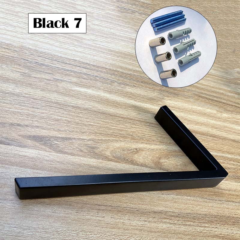 127mm Modern Floating House Number Metal Address Street Sign Plates Outdoor Black Door Plaque Numbers For Apartment Mailbox 0-9: Black 7