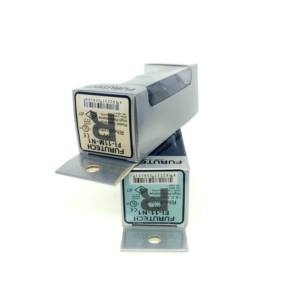 HIFI FI-e11-n1 (R) FI-11-n1 (R) furutech Energie stecker Rhodium Ende Schuko IEC 15A / 125V 16A / 250V matihur