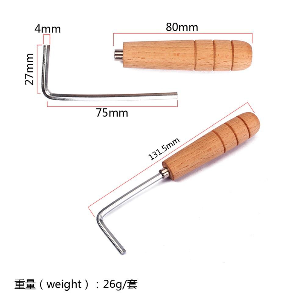 Guitar Uses Adjust the Curvature Of Guitar Neck 4mm Truss Rod Guitar Wrench Hex Wrench Tool Mandolin Ukulele Luthier Tool R08