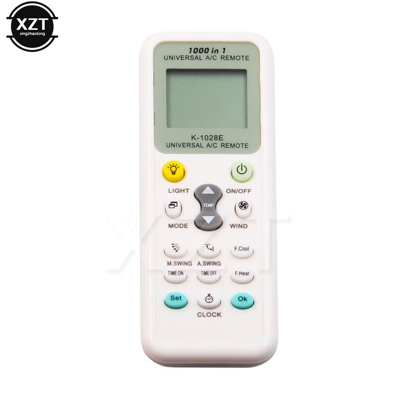 Universal Air Condition Remote Control Low Power Consumption 1028E Learning Air Conditions Controller 1028E LCD A/C