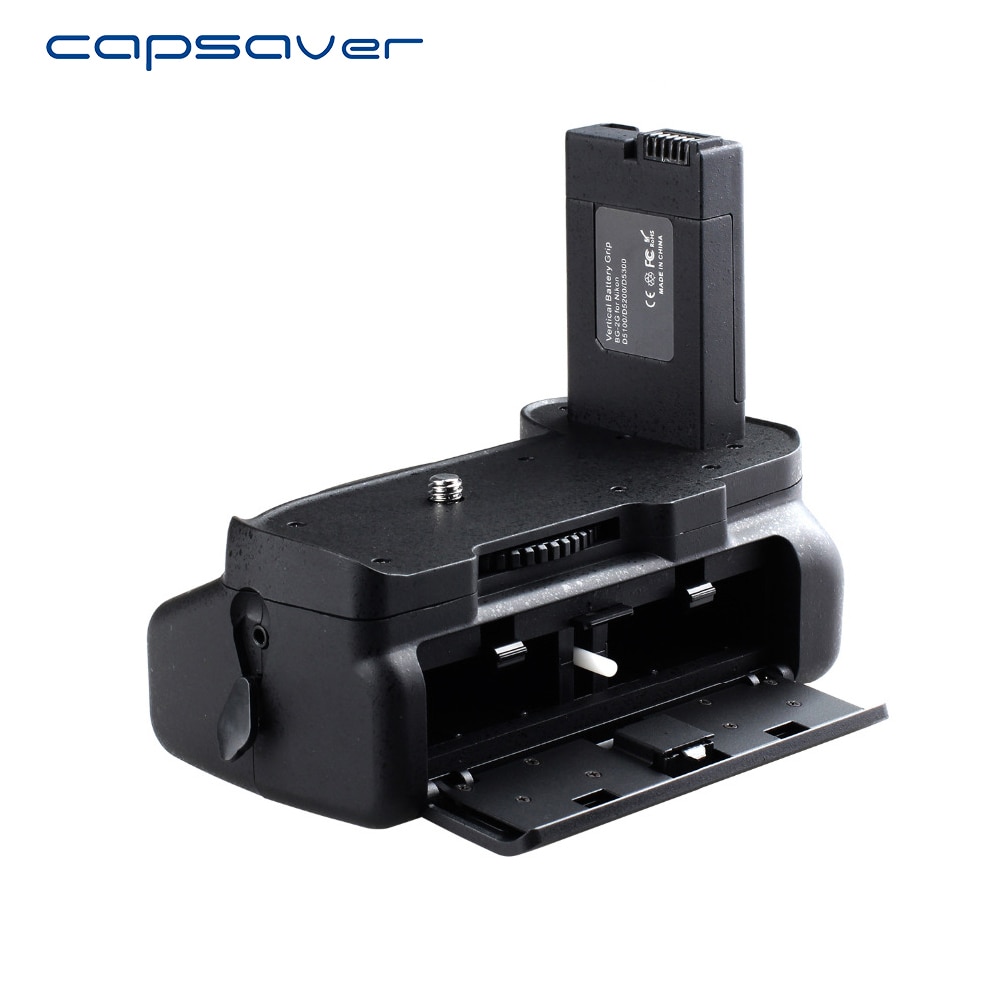 capsaver Vertical Battery Grip for NIKON D5100 D5200 D5300 Multi-Power Battery Grip Holder Work with EN-EL14