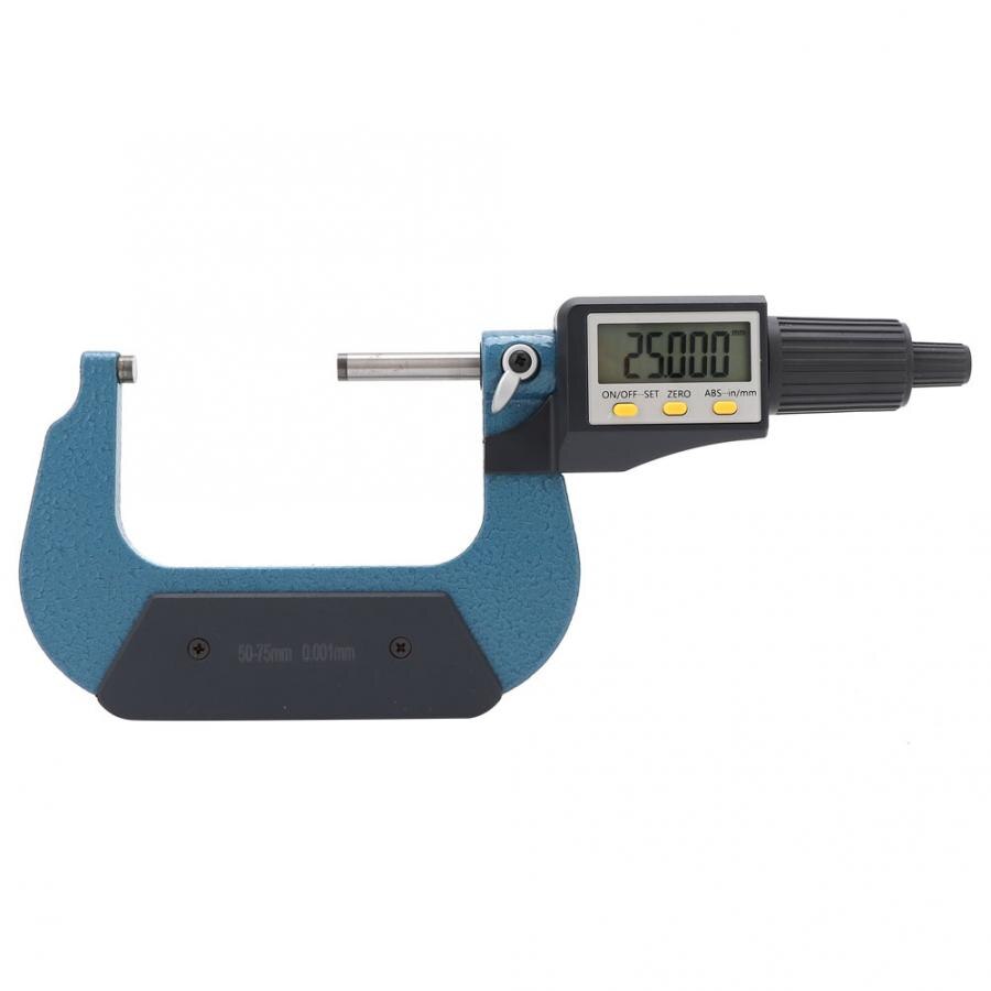 Chrome Plated Alloy Digital Display High Accuracy Low Error Micrometer 0.001mm Resolution Internal Micrometer