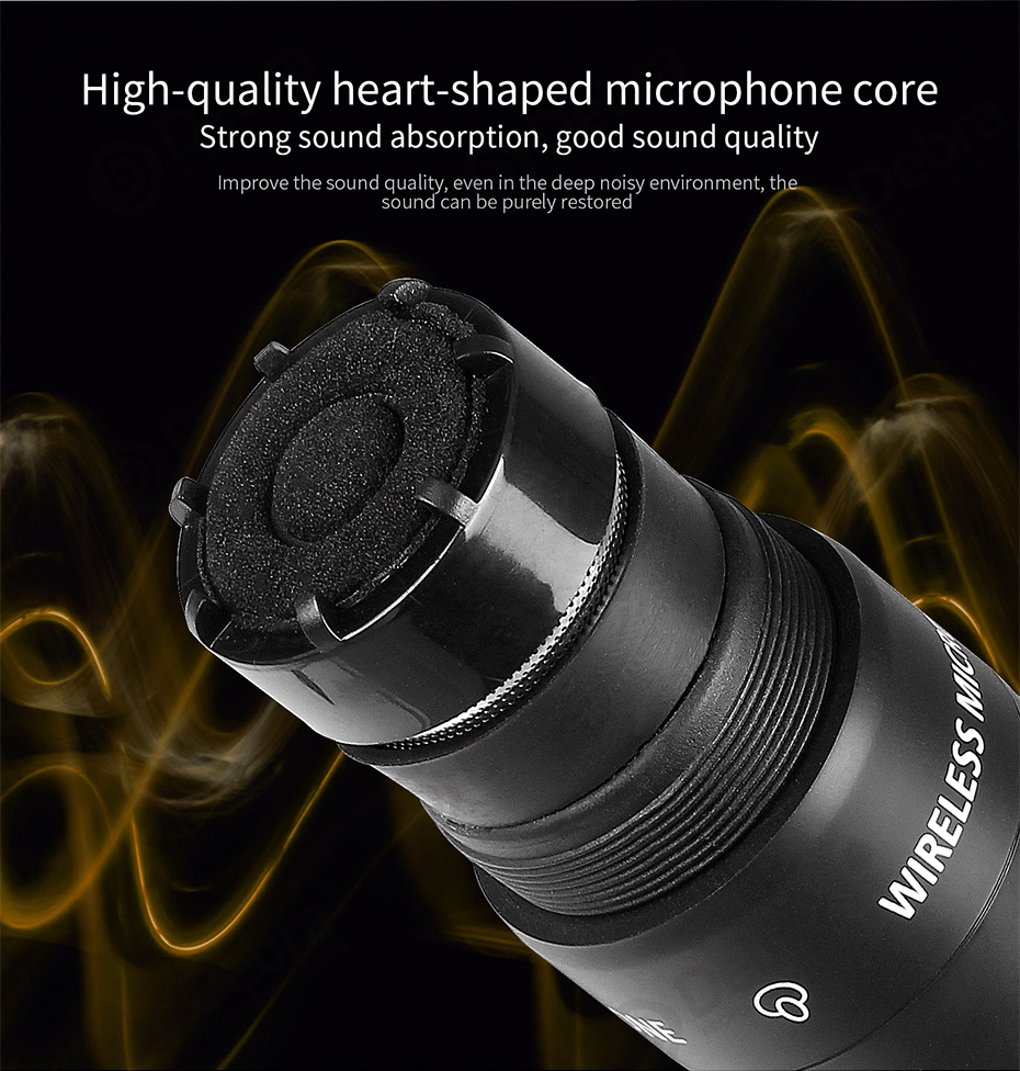 DV-01/02 Sistema de micrófono inalámbrico con micrófono Lavalier UHF con micrófono Lavalier, estabilidad de señal UHF, para cámaras DSLR