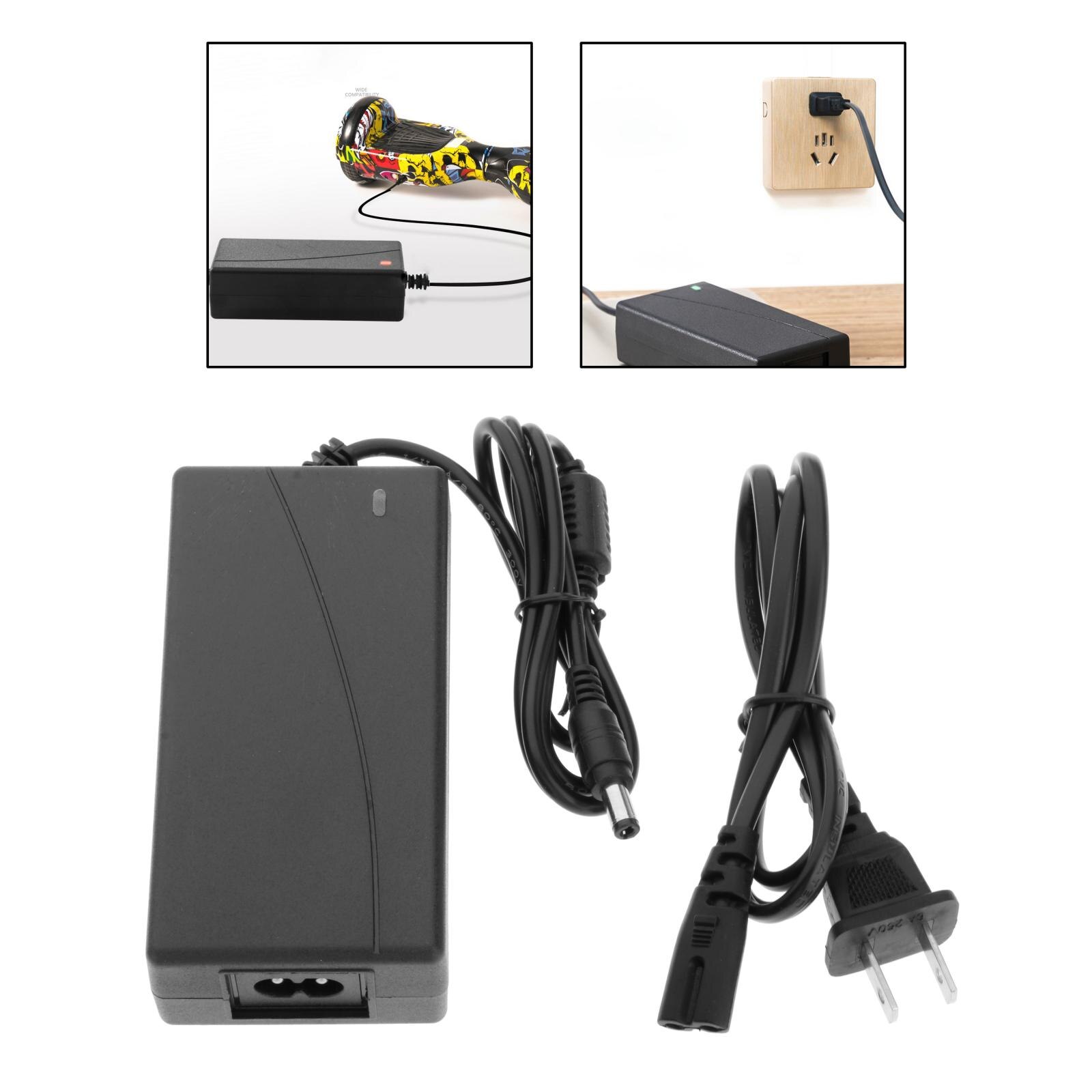 Diameter 5.5mm 42V Charger Compatible with Electric Bike Mobility Scooter