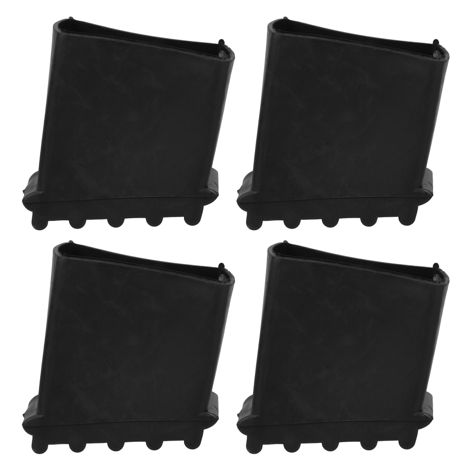 4 Stuks Antislip Rubberen Pads Vloerbeschermers Covers Stap Ladder Voeten Cover Ladder Voeten Protector Pads Ladder Benen accessoires: Default Title