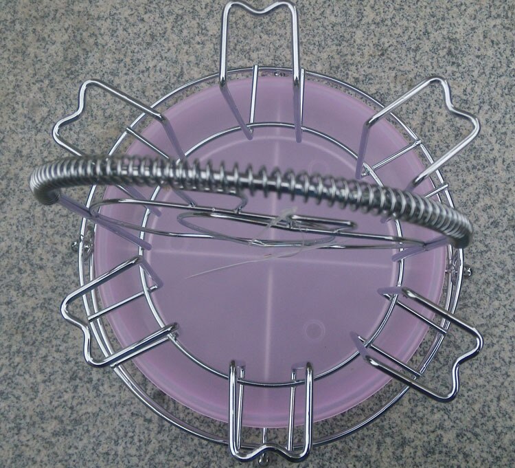 Draining Cup Holder Kitchen 6 Glass Rack Tumbler Holder Stainless Steel Beer Mug Holder