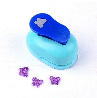2.5cm blommor punch pyssel stansar scrapbook puncher skum scrapbooking cutter eva punch barn prägling pappershål: Fet fjäril