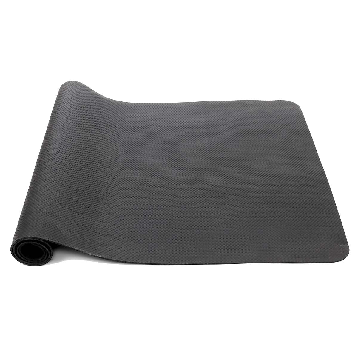 190x85cm NBR Exercise Mat Gym Fitness Equipment For Treadmill Bike Protect Floor Mat Running Machine Shock Absorbing Pad Black