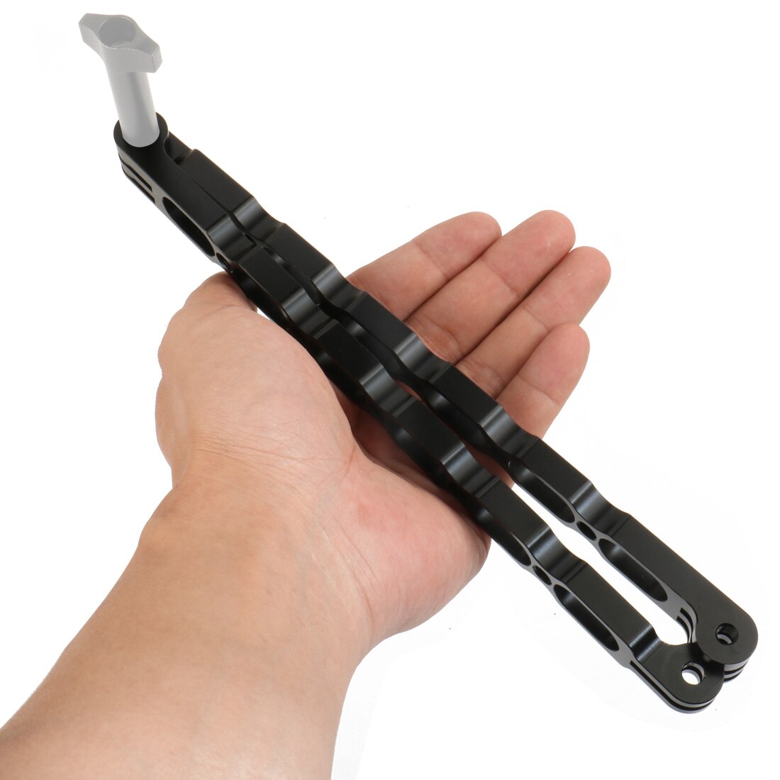 Bras d&#39;extension pour Support de casque, rallonge de 1/4 trous, poignée pour Insta360 One x2, caméra d&#39;action pour Gopro