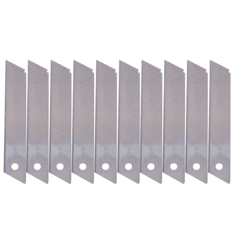10 Pcs Boxcutter Snap off Replacement Blades 9/18mm Ceramic Utility Knife Blades