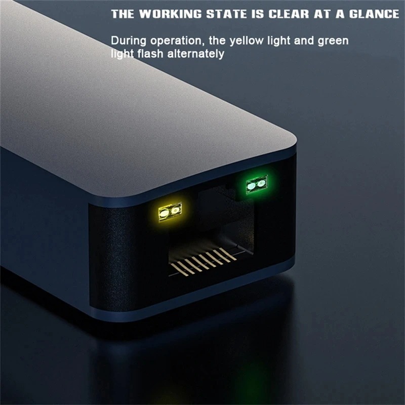 2500Mbps USB 3.0 Bedrade USB Type C Naar Rj45 Lan Ethernet Adapter RTL8156 Netwerkkaart voor PC Macbook Windows Laptop