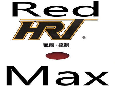 HRT WUJILONG MAX 40+ loop plus control pips in Table Tennis Rubber H44-45 Degree: Red Max