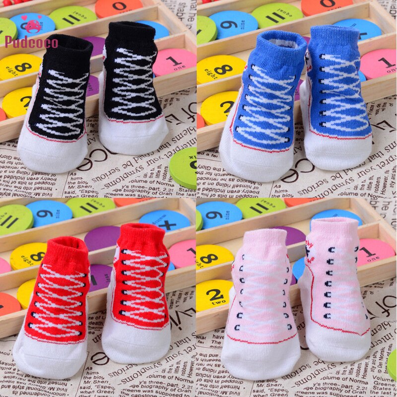 Baby 3D Varkensvlees Sokken Casual Ankle Boot Sok Kids Lage Cut Fall Baby Baby Meisje Jongen Peuter Anti-slip Soft Sole Recien Nacido