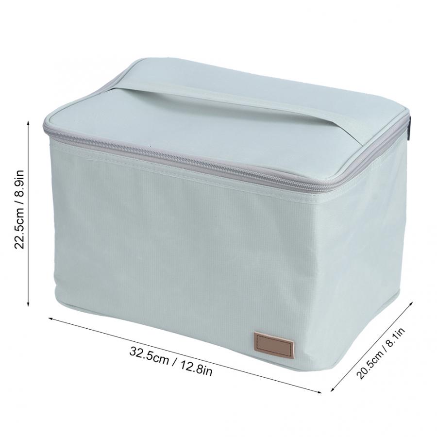 UV Light Cleaner Mini Portable UV Light Ultraviolet Cleaner Box Foldable Clothes Storage Drying Bag for Business Travel 110-240V