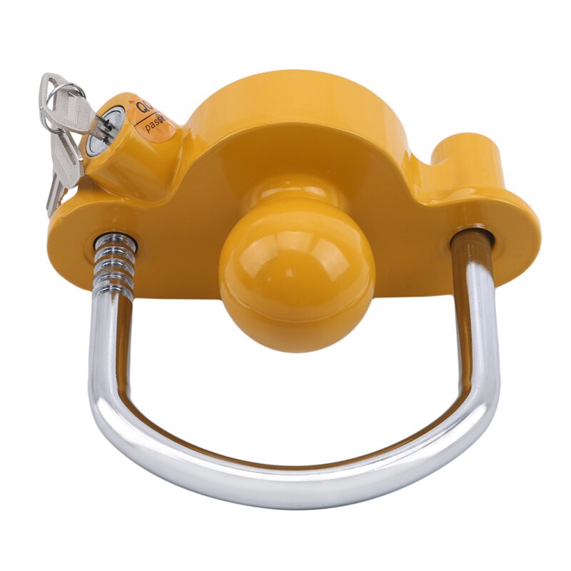 Universal Anti-Theft Lock Hitch Coupling Lock Trailer Parts: Default Title
