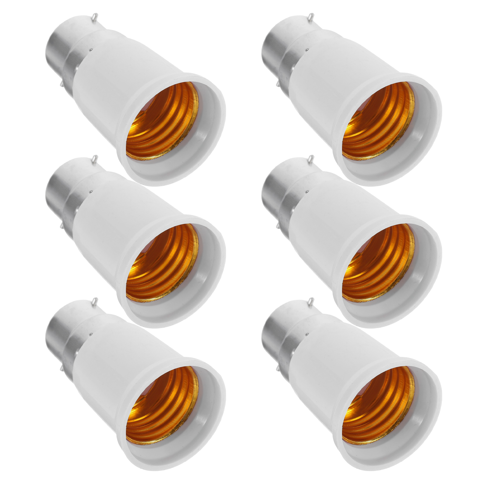 6 Pcs Light Bulb Adapter Socket Base Converter Hol... – Grandado
