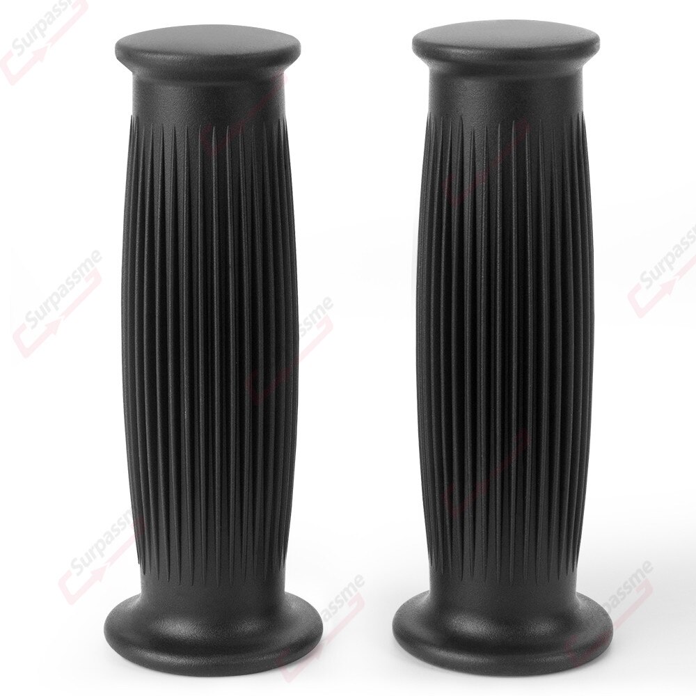 7/8 &quot;22mm 24mm Motorrad Lenker Griffe Gummi Gel nicht Unterhose Moto-Cross Griff Griffe Bremse Drossel Griffe Motorrad zubehör: Schwarz