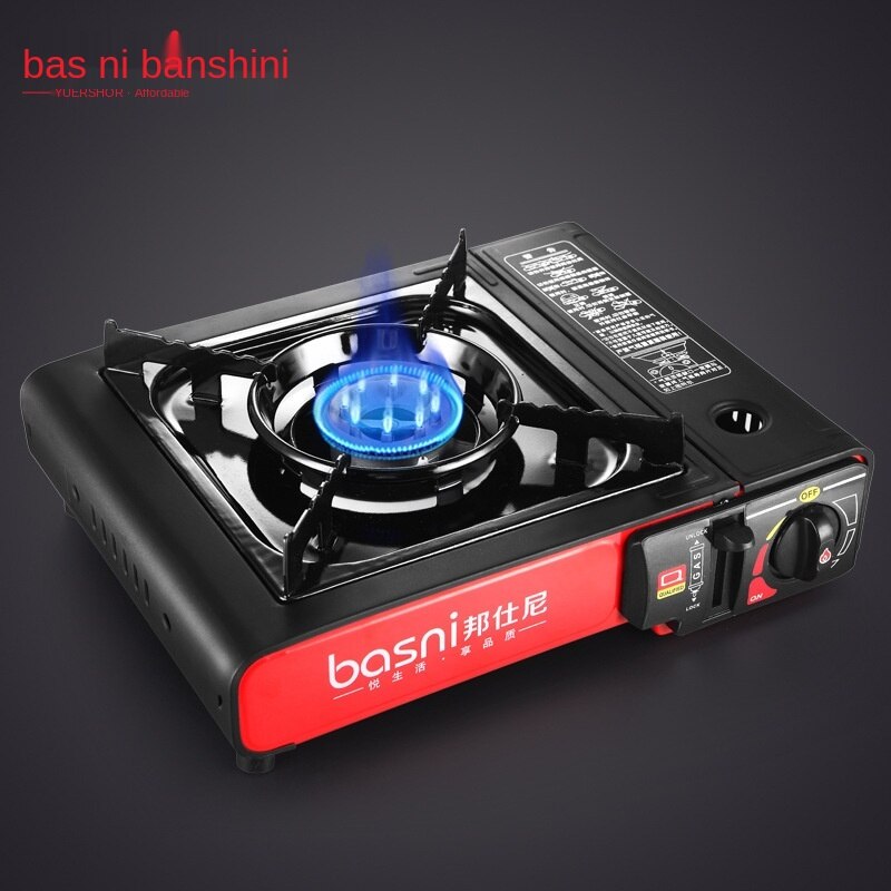 Portable Gas Stove Outdoor Portable Windproof Barbecue Stove Camping Gas Pot Gas Stove Gas Stove Kass Stove