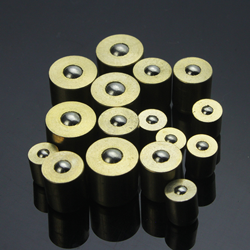 Engrasador de bola de latón para Motor de Gas, botón pulsador de presión de 5 piezas, taza de aceite y grasa, 6x6mm, 8x8mm, 8x10mm, 10x7mm, 10x10mm