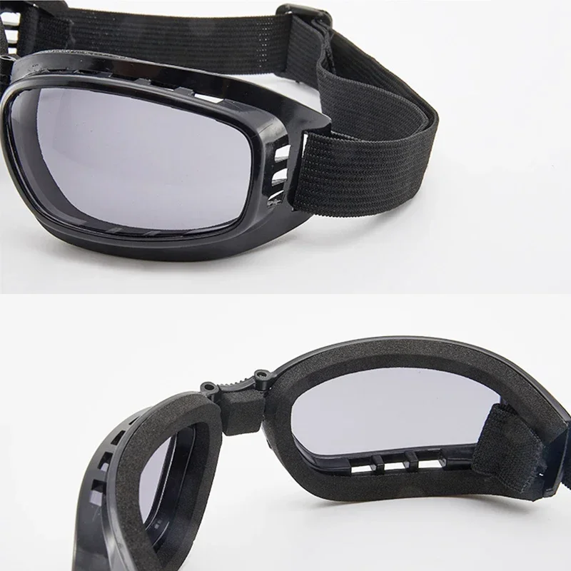 draussen-Sport Reiten Sonnenbrille Klapp Sonnenbrille Motorrad Brille Ski Brille Windschutzscheibe Brille Jahrgang Windschutzscheibe Brille
