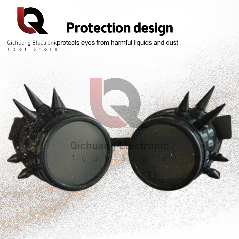 Sunglasses Vintage Style Steampunk Goggles Welding Punk Glasses Cosplay Personalization Four Colors Glasses