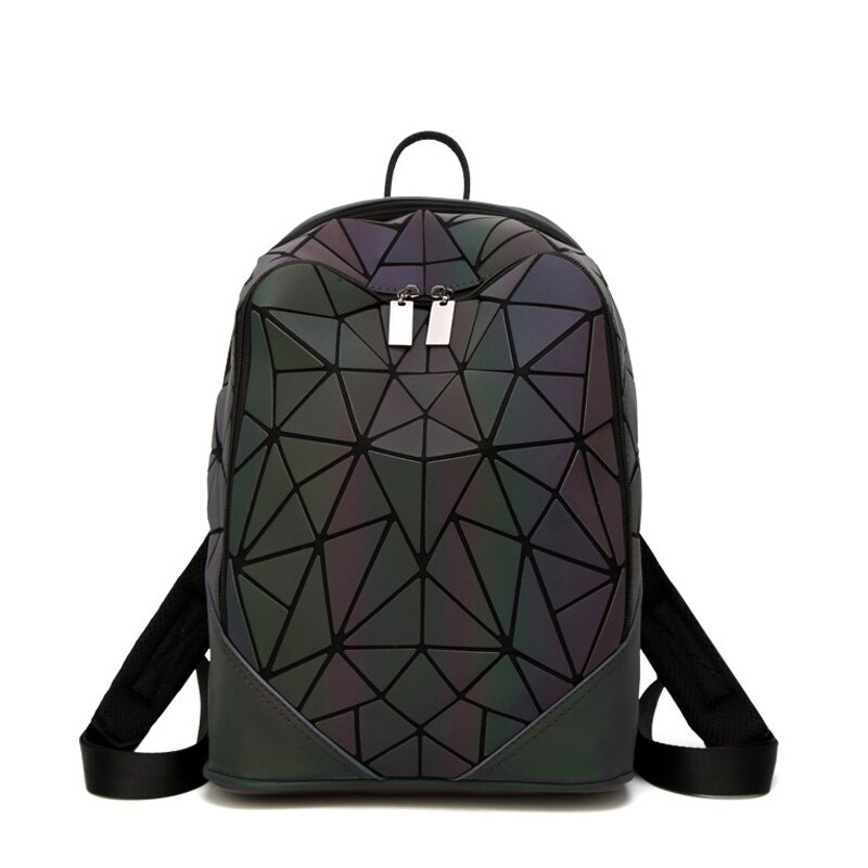 Donne Zaino 3 Pcs Set Luminoso Zaini di Scuola Olografica Signore Zaini per Teenage Girl Zaino Sacchetto di Spalla Della Busta: Backpack