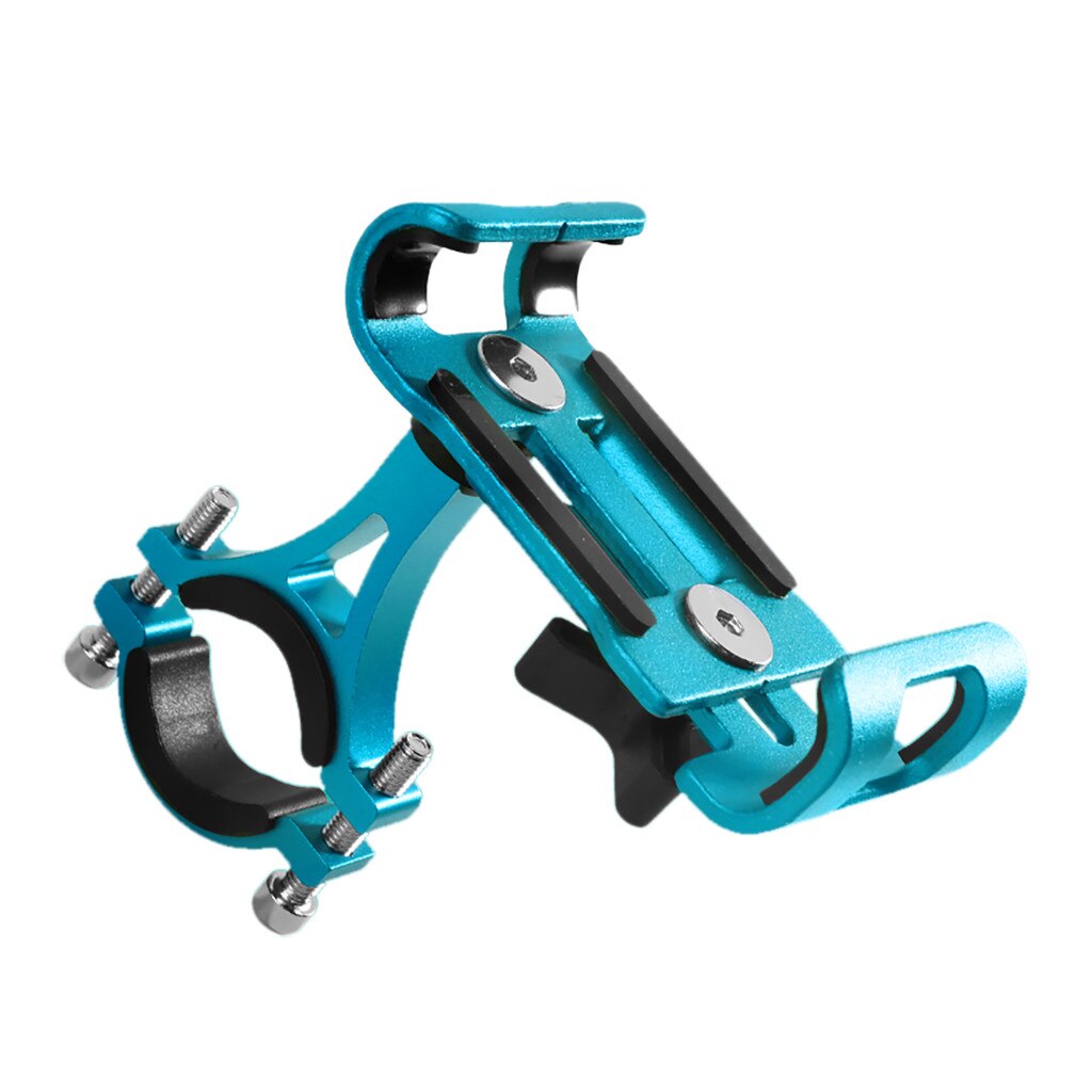 Universal Motorcycle Bike Bicycle Handlebar Mount Holder For Ipad Cell Phone Bicycle Accessories#35: Blue 